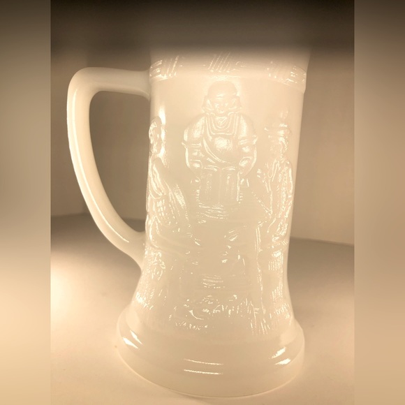 Federal Milk Glass Stein - Picture 3 of 6